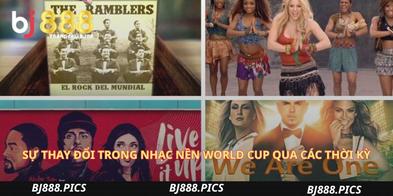 Sự Thay Đổi Trong Nhạc Nền World Cup Qua Các Thời Kỳ
